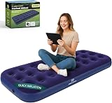 Green Haven Green Haven Camping Airbed Single 191x73x22cm Dark Blue view 1