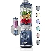 Ninja Blast Max, Portable Blender + Twist & Go, Personal Blender, Ninja Blender, Smoothie, Blend, Ice Crush, 3 Programs, Cord