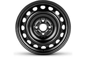 ROAD READY WHEELS For 2012-2019 Toyota Prius C 15 Inch Painted Black Rim - OE Direct Replacement - Road Ready Car Wheel