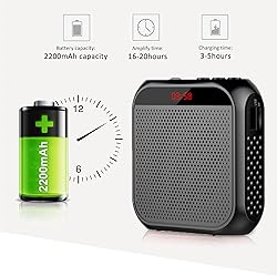 YCWF Portable Voice Amplifier for