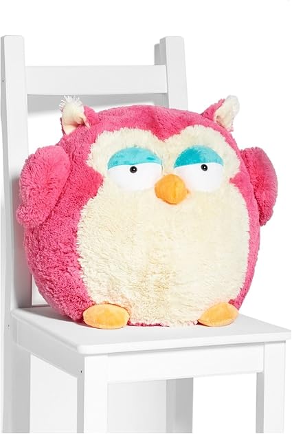 pink owl toy