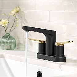 KRAUS Indy Centerset Bathroom Faucet in Spot-Free