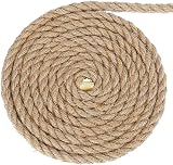 Tenn Well 10mm Jute Rope 100 ft Thick Garden DIY Cat Scratcher Brown view 6