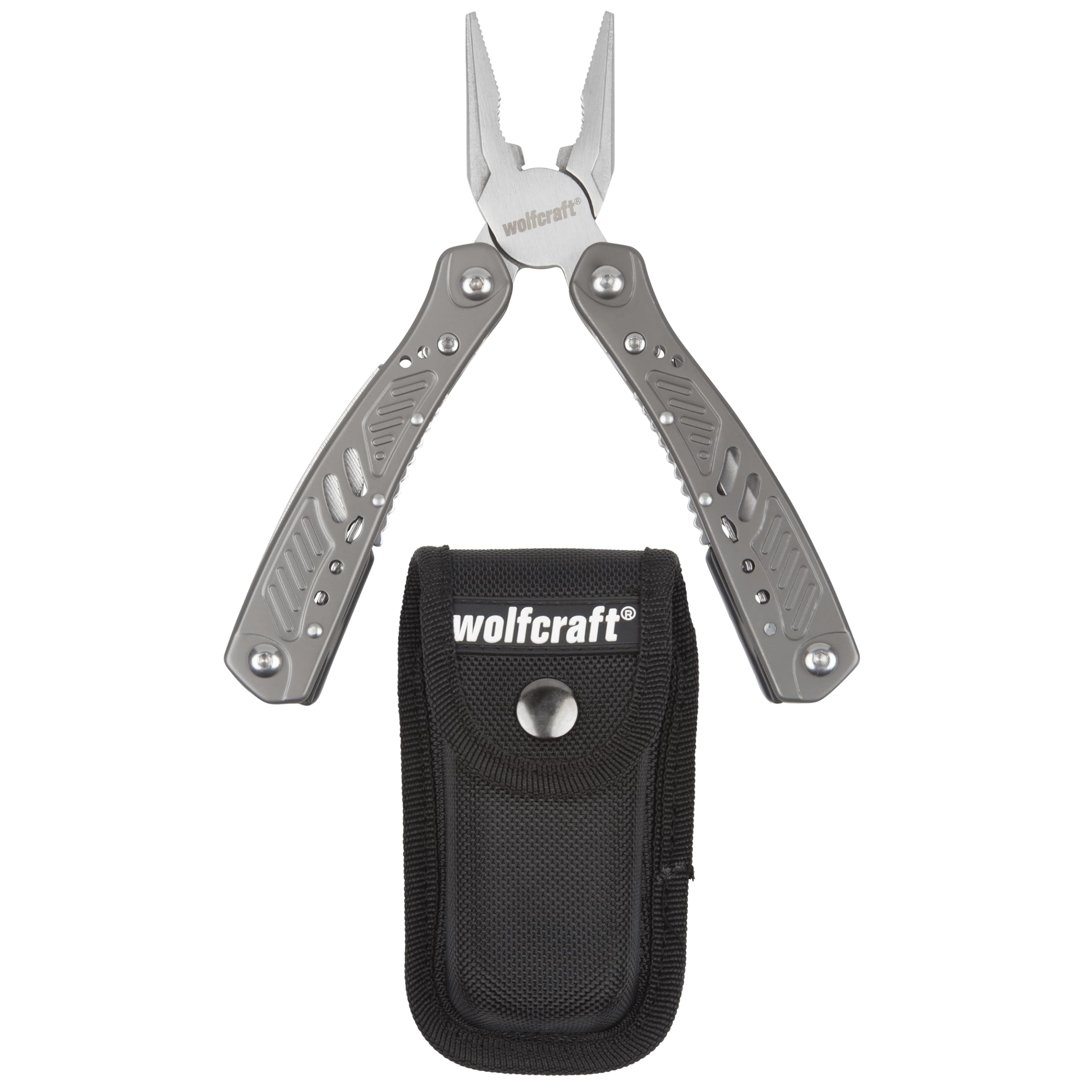 wolfcraft Multi Tool I 4080000 I Folding 13-in-1 Tool