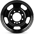 For 2003-2018 Dodge Ram 3500 17 Inch Painted Black Rim - OE Direct Replacement - Road Ready Car Wheel