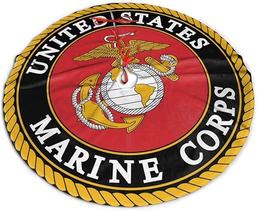 Amazon Com Feeke United States Marine Corps Christmas Tree Skirt