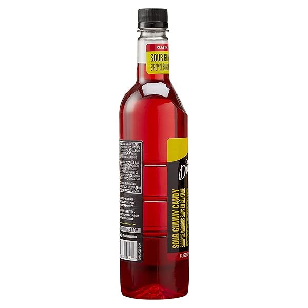DAVINCI GOURMET SOUR GUMMY SYRUP, 25.4 FLUID OUNCES (PACK OF 1)
