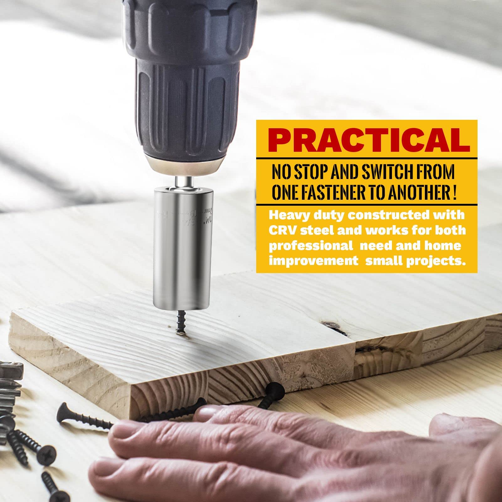 MANWALD Universal Socket Tool, Super Socket Unscrew Any Bolt