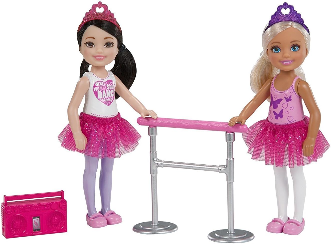barbie club chelsea ballet doll 2 pack