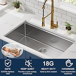 32-inch Undermount Kitchen Sink - CELAENO Single