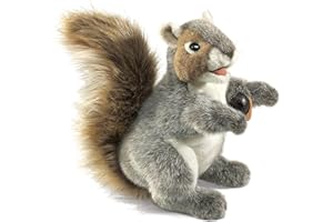 Folkmanis Gray Squirrel Hand Puppet, 1 EA