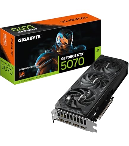 美品 GIGABYTE RTX 5070 12GB GAMING OC Amazon.com: GIGABYTE GeForce RTX 5070 Gaming OC 12G Graphics