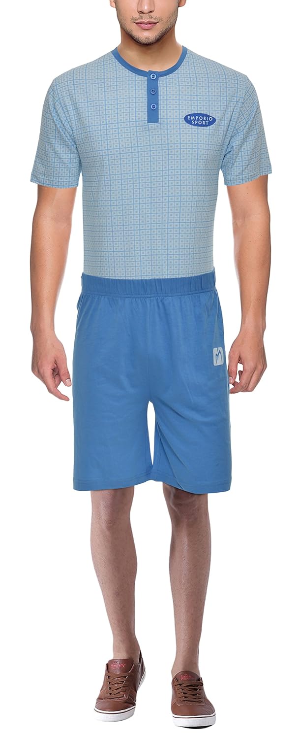 irge men's t-shirt & shorts