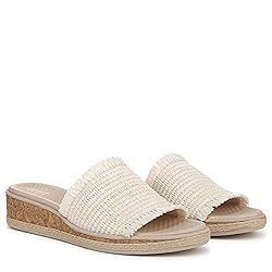 BZees Womens Breezy Slide Sandal Natural Stretch