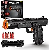 Mould King 14004 Gun Building Blocks Set, Military Model Construction Kit for Adult, Collectible Model for Military Enthusias