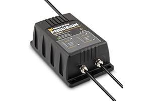 Minn Kota 1832121 MK-212 PCL Precision On-Board Marine Charger, 2 Bank x 6 Amps