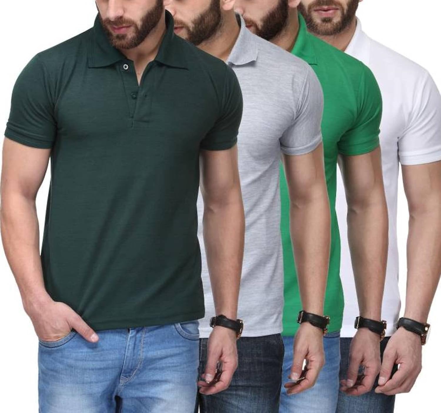 tnx soft premium cotton tshirts for men combo pack of 4