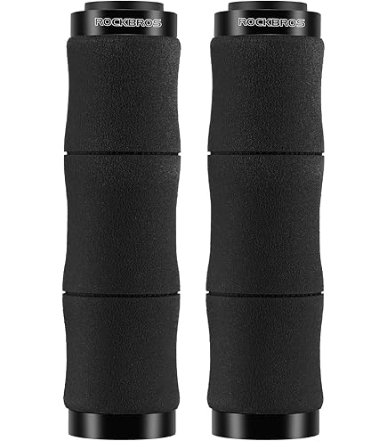 1 Paire De Poignées De Guidon De Vélo, Mousse Souple En