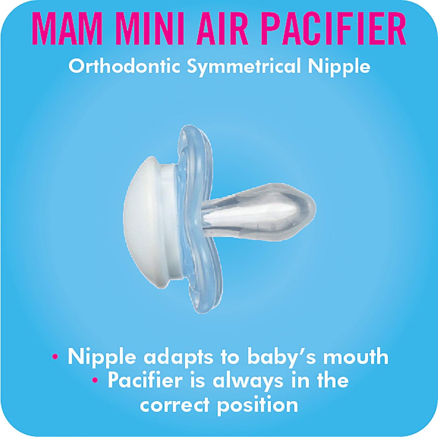 mam mini air pacifier