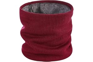 OCTEEN Warmer Neck Gaiter Winter Fleece Windproof Scarves Gaiter Mask For Women Men