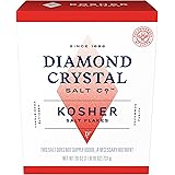 Diamond Crystal Kosher Salt - Full Flavor, No Additives and Less Sodium - Staple for Professional Chefs and Home Cooks 26 Oun