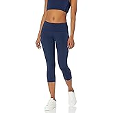 Amazon Essentials Short Leggings for Women, Active Sculpt, Mid Rise Capri
