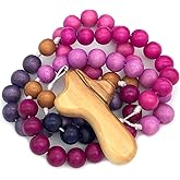 Wooden Rosary (Perfectly Purple)