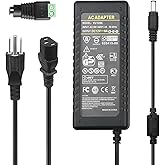 LeTaoXing 12V 6A Power Supply Adapter 72W Transformers Converter 5.5mmx2.5m for LCD Monitor LCD TV LED Strip Light, Tape Light Rope Light Router ADSL Cats Security Camera