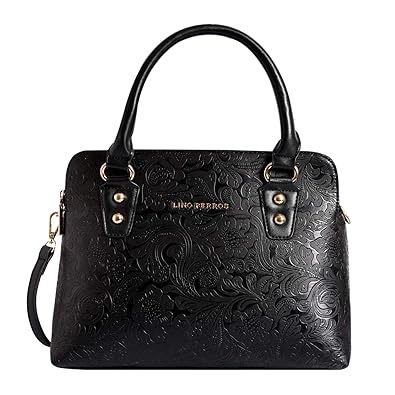Lino Perros Womens Satchel (Black)