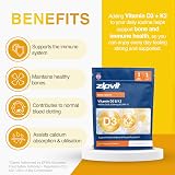 Zipvit Vitamin D3 4000 IU & Vitamin K2 MK7 100µg 365 tablets view 2