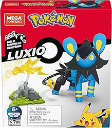 Mega Construx Pokemon Luxio Construction Set with