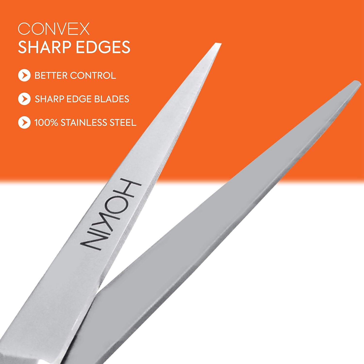 HOKIN Hair Cutting Scissor for Professional Hairdresser Scissors Stainless Steel Material 6.5 Inch Hairdressing Scissors for Home Use (Polish) - Image 3