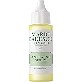 Mario Badescu Anti Acne Serum for Combination & Oily Skin | Clarifying Gel-Serum that Tackles Clogged Pores | Formulated with Salicylic Acid and Glycerin