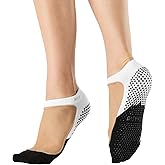 SHASHI Mesh Socks for Women – Stylish, Full-Coverage Non Slip Socks for Barre, Yoga and More
