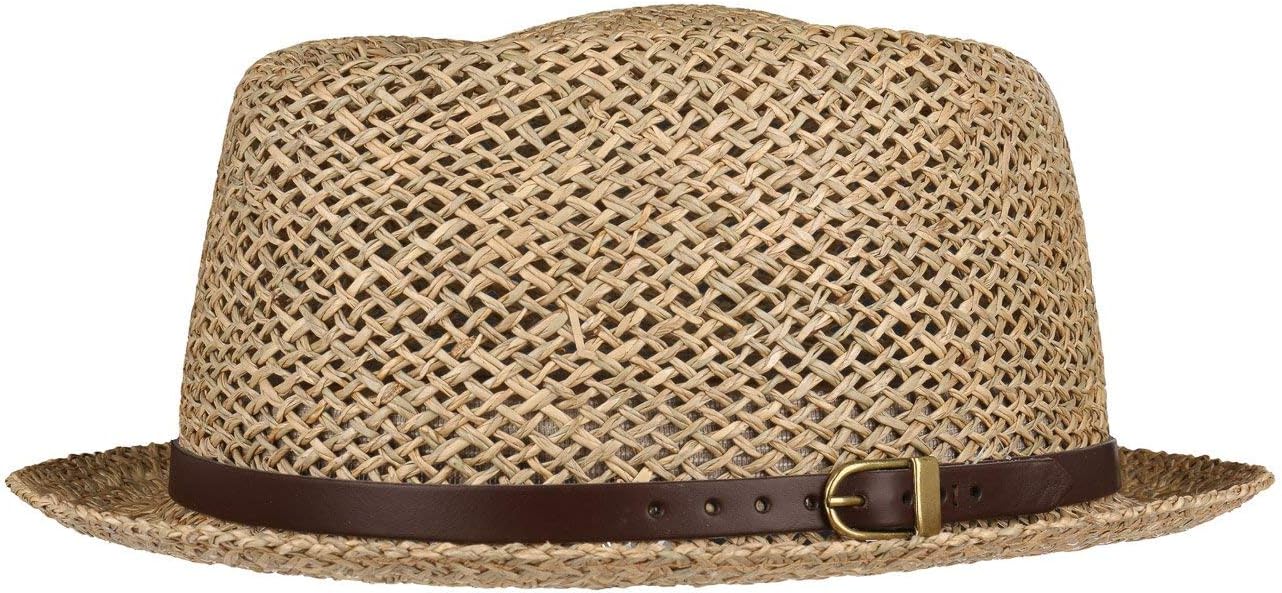 Lipodo Coyuca Vented Pork Pie Straw Hat
