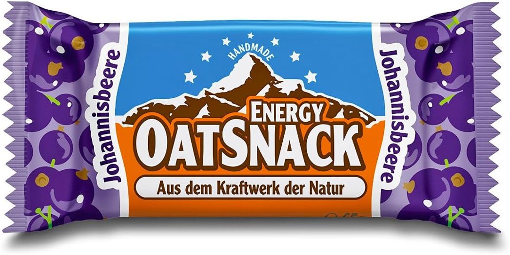 Davina Oat Snack Bars, Blackcurrant, 30 Bars 65 g Pack of 1