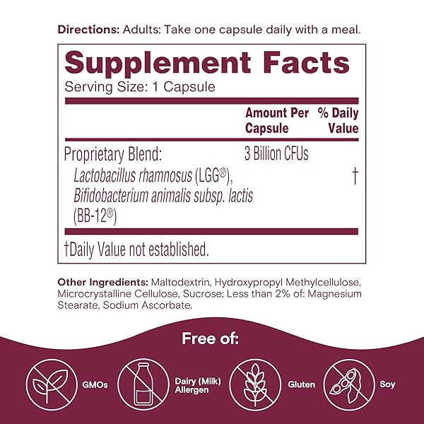 PHILLIPS’ COLON HEALTH PROBIOTIC CAPSULES, 30 COUNT BOTTLE – PACK OF 3
