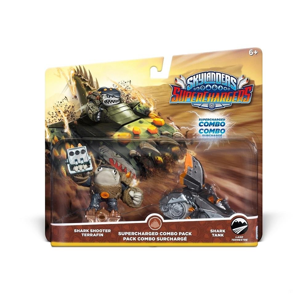 Skylanders SuperChargers Dual Pack 1 : Shark Shooter Terrafin/Shark Tank (Toy)
