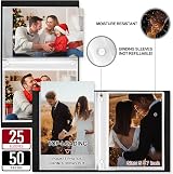Lanpn Photo Albums 7x5 Linen Cover 2 Pack 52 Pockets 13x18cm Top Load view 4