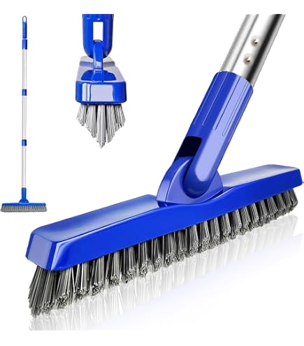 Kit De 3 Brosses De Nettoyage Pour Joints - Salle De Bain, Cuisine, Fenêtres - Poils Durs Et Manche Long - 7