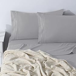 CozyLux Full Bed Sheets Set 1800 Series 4-Piece