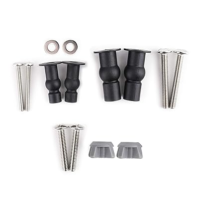 Buy Universal Toilet Seats Screw Include Top Fix Nuts Screws Bottom Mount Anchor Nut 1 4 20 Toilet Seats Hinges Replacement Parts Compatible With Kohler 3 Pairs Online In Uzbekistan B08cmwv1qs
