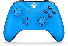 Microsoft - Mando Inalámbrico, Color Azul (Xbox One), Bluetooth 