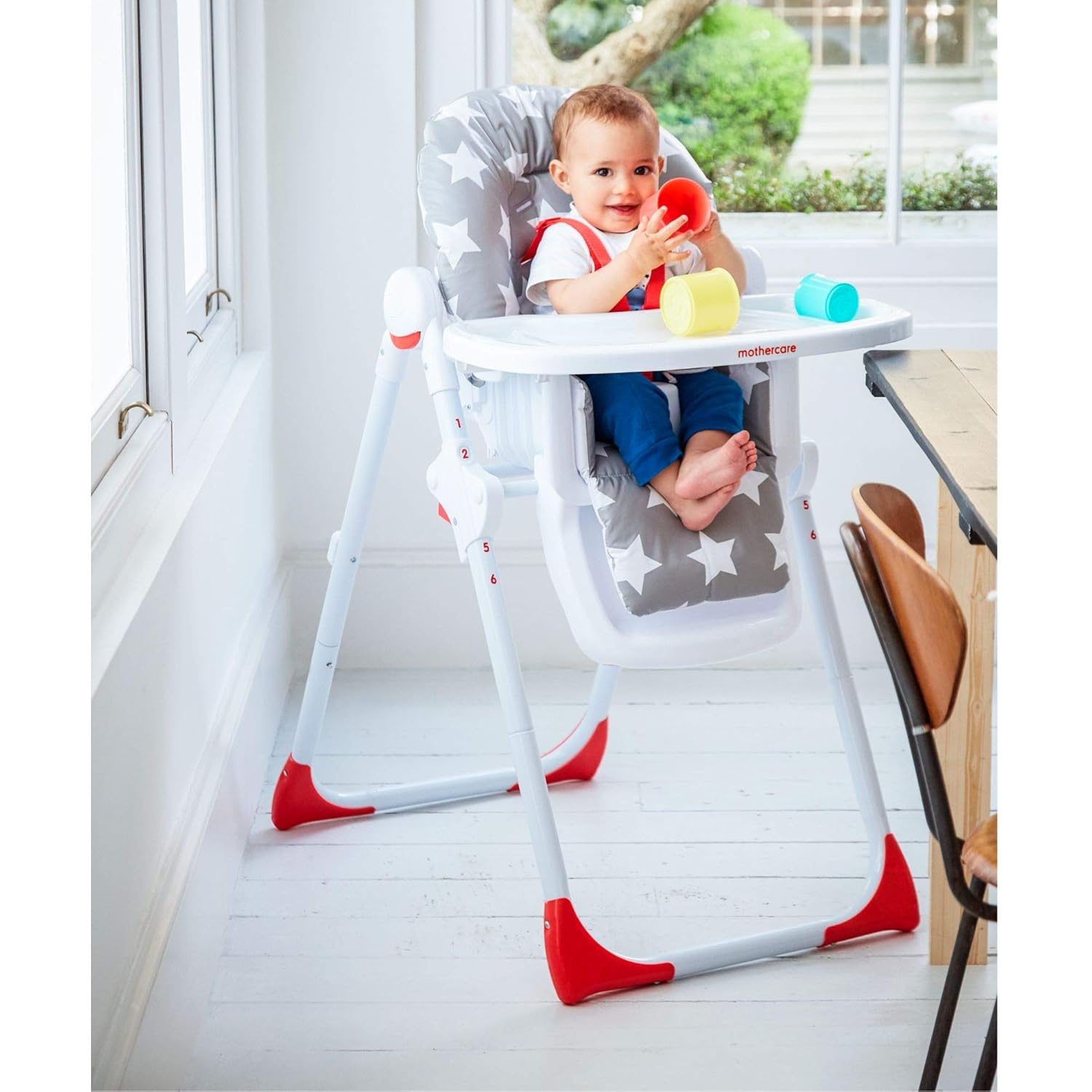 mothercare star highchair