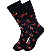 Real Sic Fun Socks for Men and Women - Cozy Cotton Dress Socks with Colorful Designs - Cool, Casual, Funky Farm Patterned