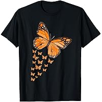Amazon.com: Monarch Butterfly Wings T-Shirt : Clothing, Shoes