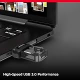SanDisk Ultra Dual Drive m3.0 128GB USB 3.0 Micro USB Flash Drive Android OTG view 4