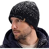 TOP-EX DryKnit™ PolarWool Waterproof 100% Merino Wool Polartec® Fleece Lined L/XL/XXL Watch Cap Fisherman Beanie Winter Hat