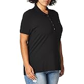 Tommy Hilfiger Women's Solid Short Sleeve Pique Polo Shirt
