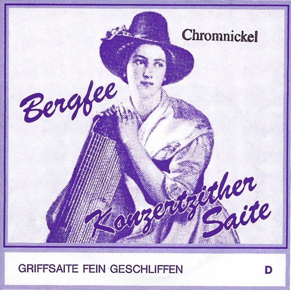 Optima Zither Strings Grip Strings Munich Tuning Extended F Chrome Nickel Polished 1258.H